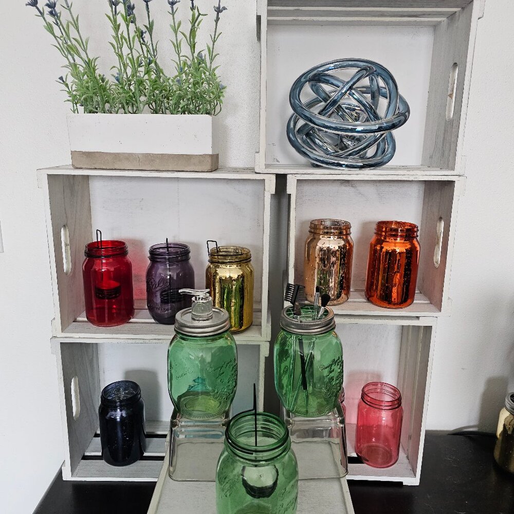 3 Pc Mason Jar Set